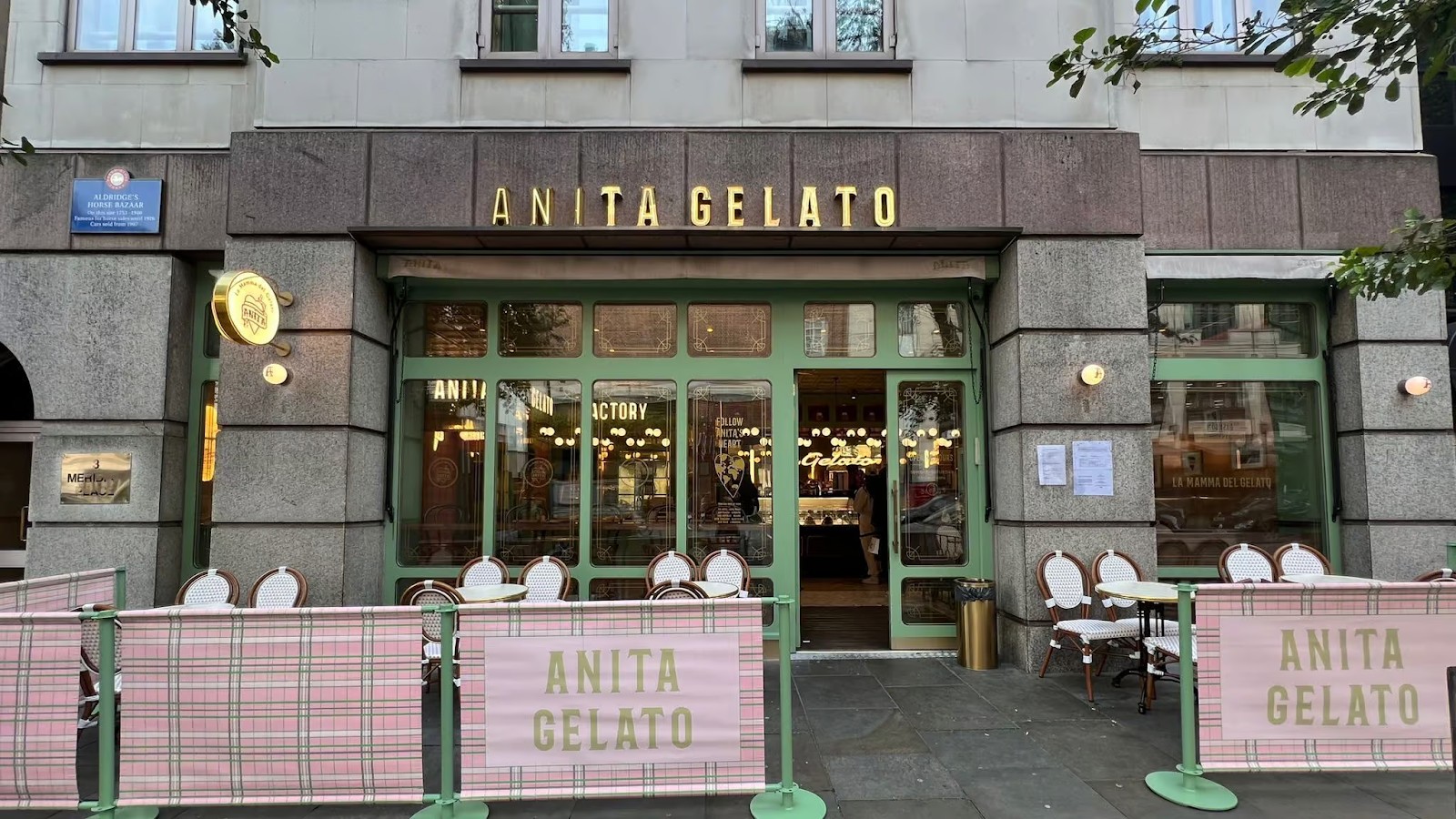 Anita Gelato London: the place
