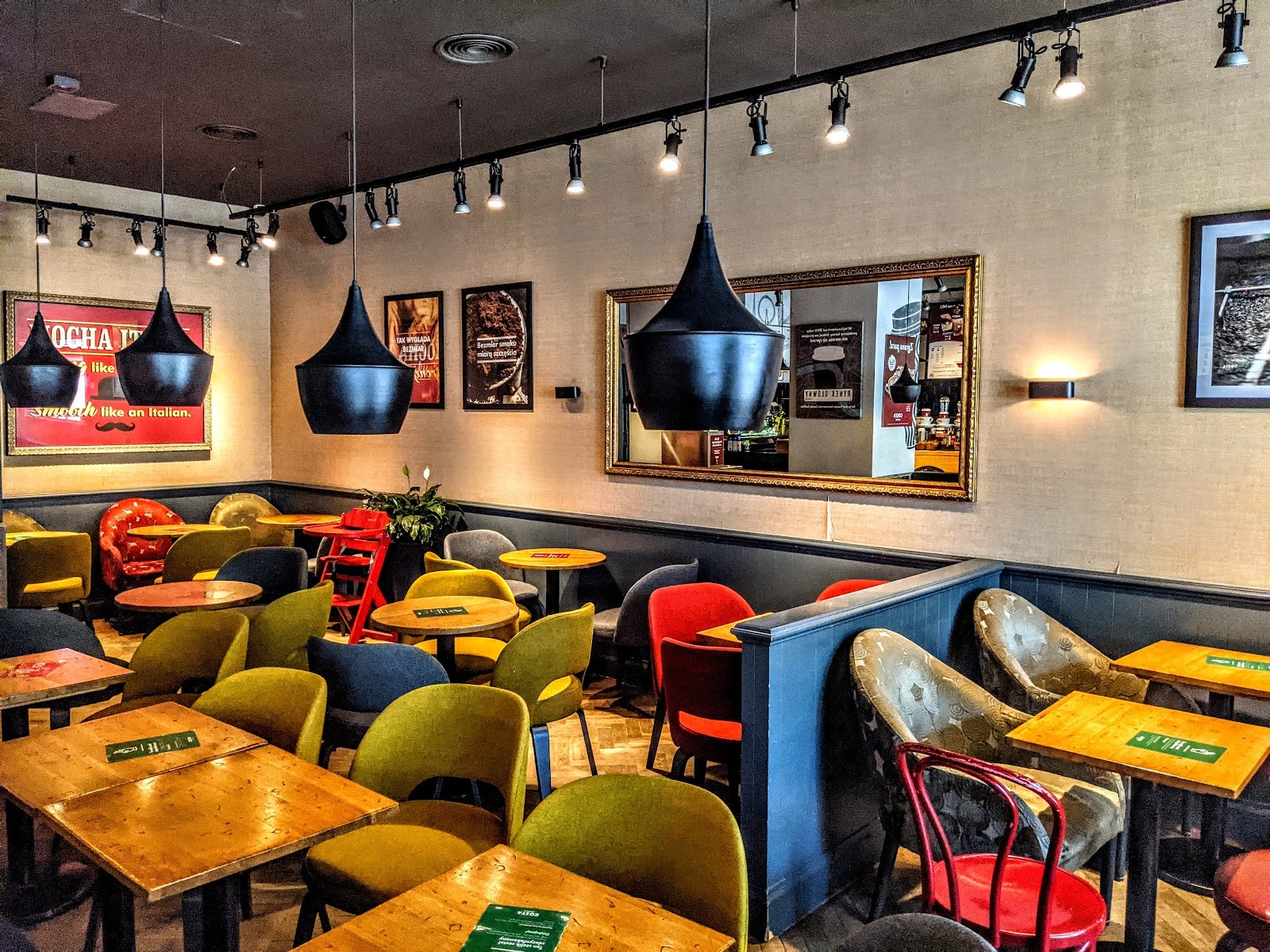 Costa Coffee: the place