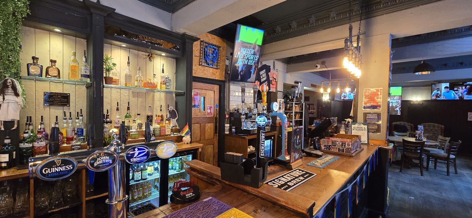 The Flour and Flagon: the place
