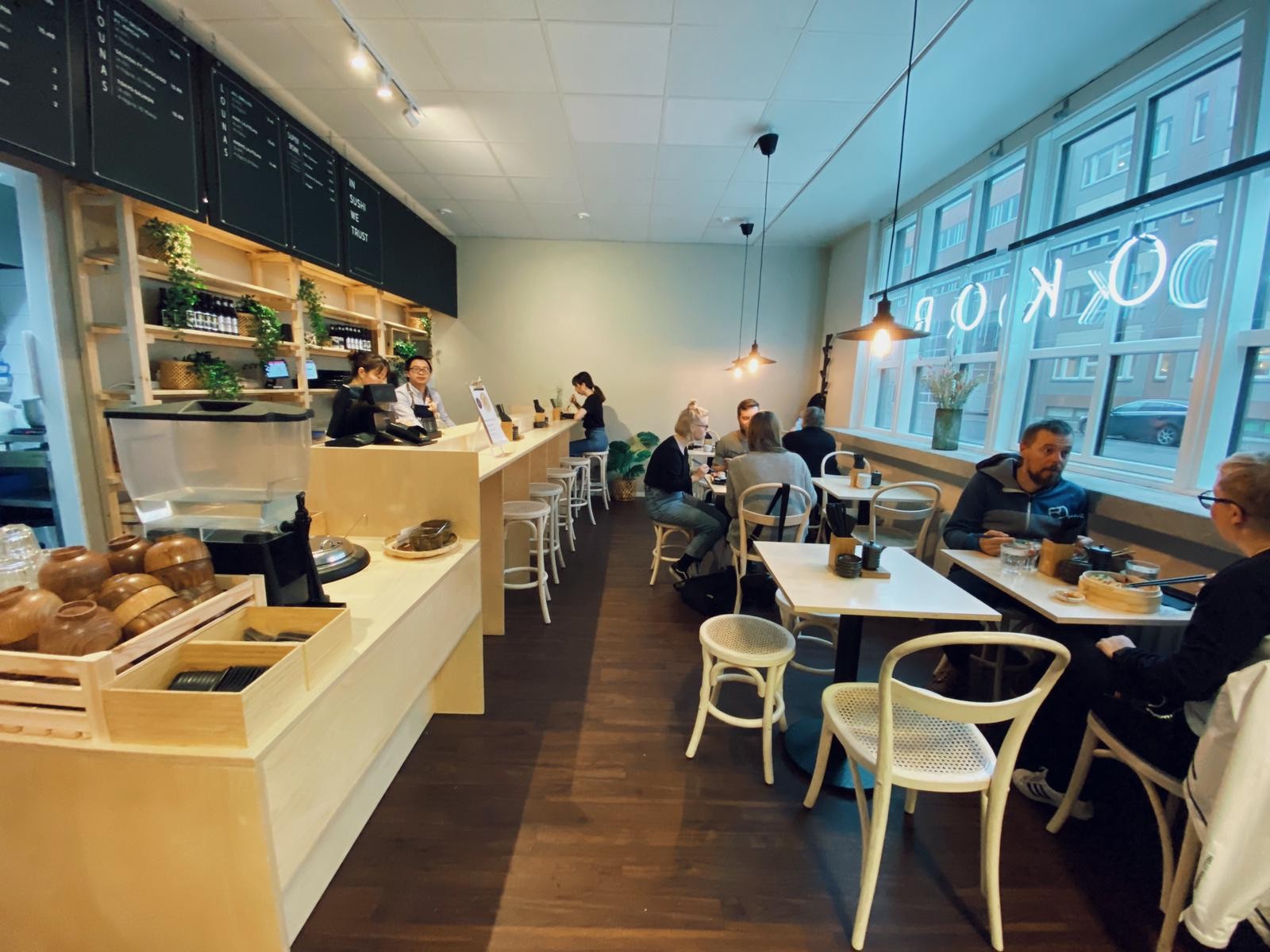 KOKORO Sushi Vallila: the place