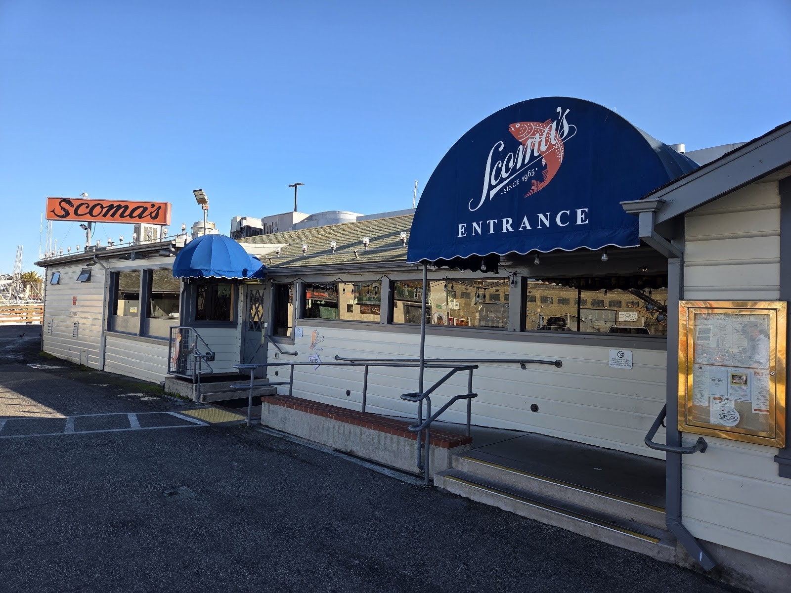 Scoma's Restaurant: the place