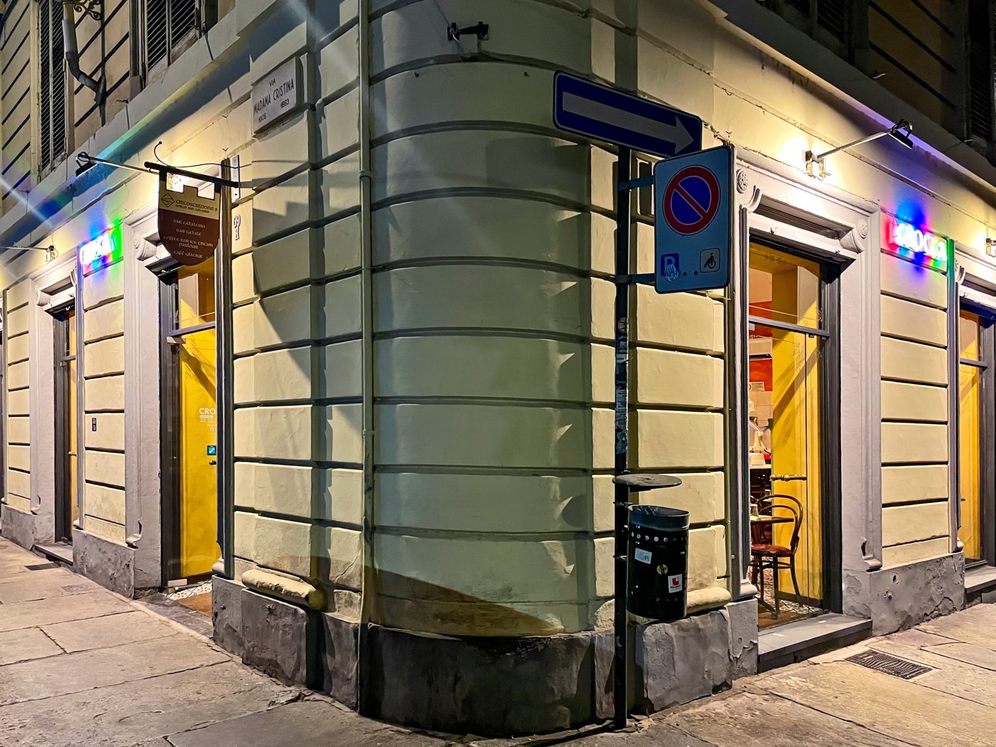 Crocca - Torino Via Madama Cristina: the place