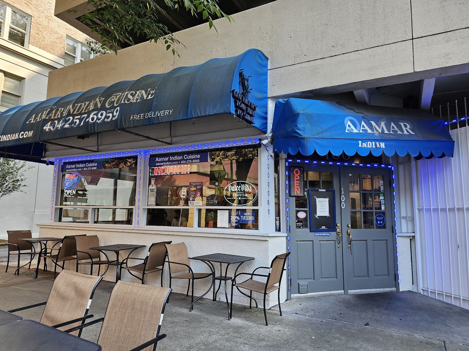 Aamar Indian Cuisine: the place