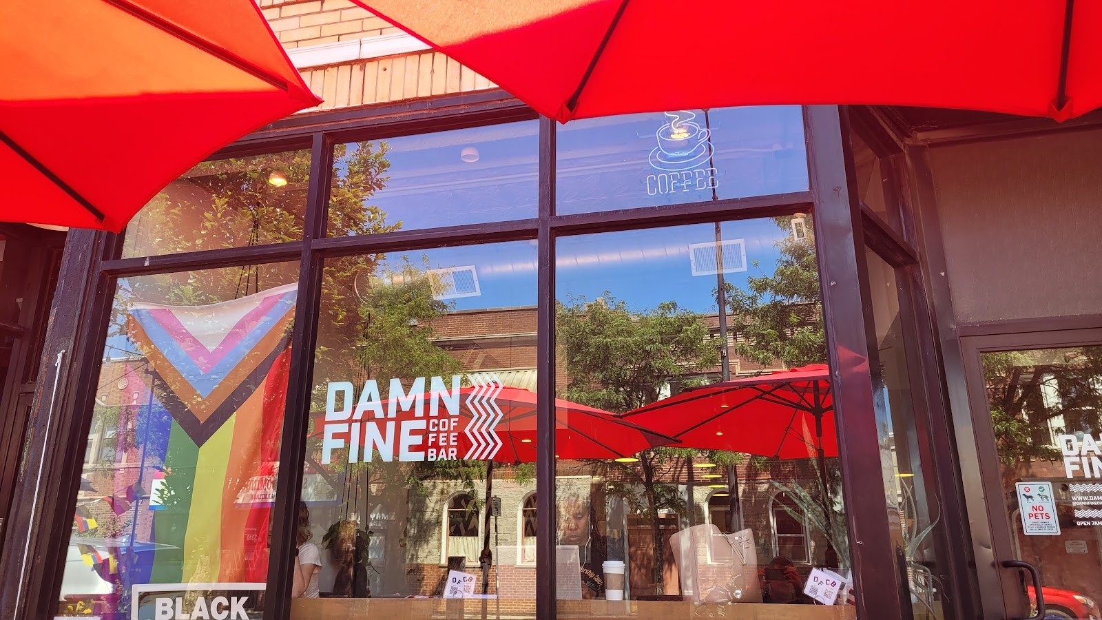 Damn Fine Coffee Bar: the place