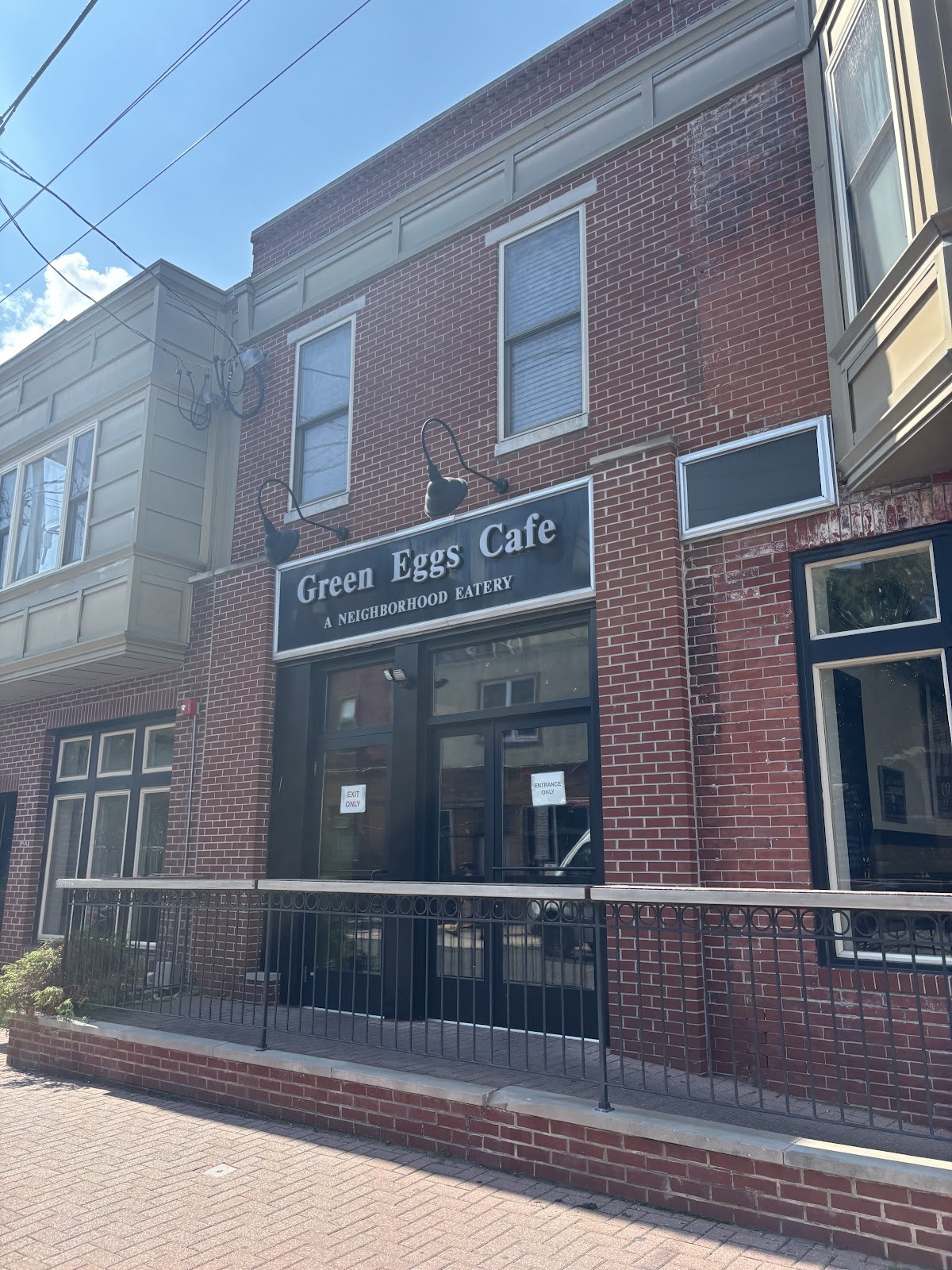 Green Eggs Cafe: the place