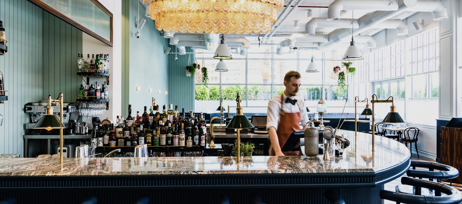 The MAINE Street Eatery Restaurant, Studio City Dubai: the place