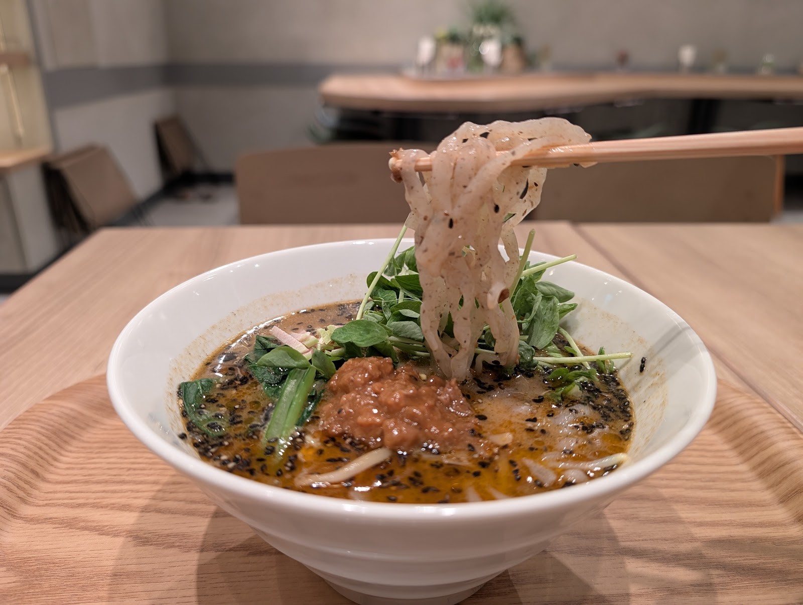 Vegan Noodle T's Tantan Ecuto Akihabara: food & drinks