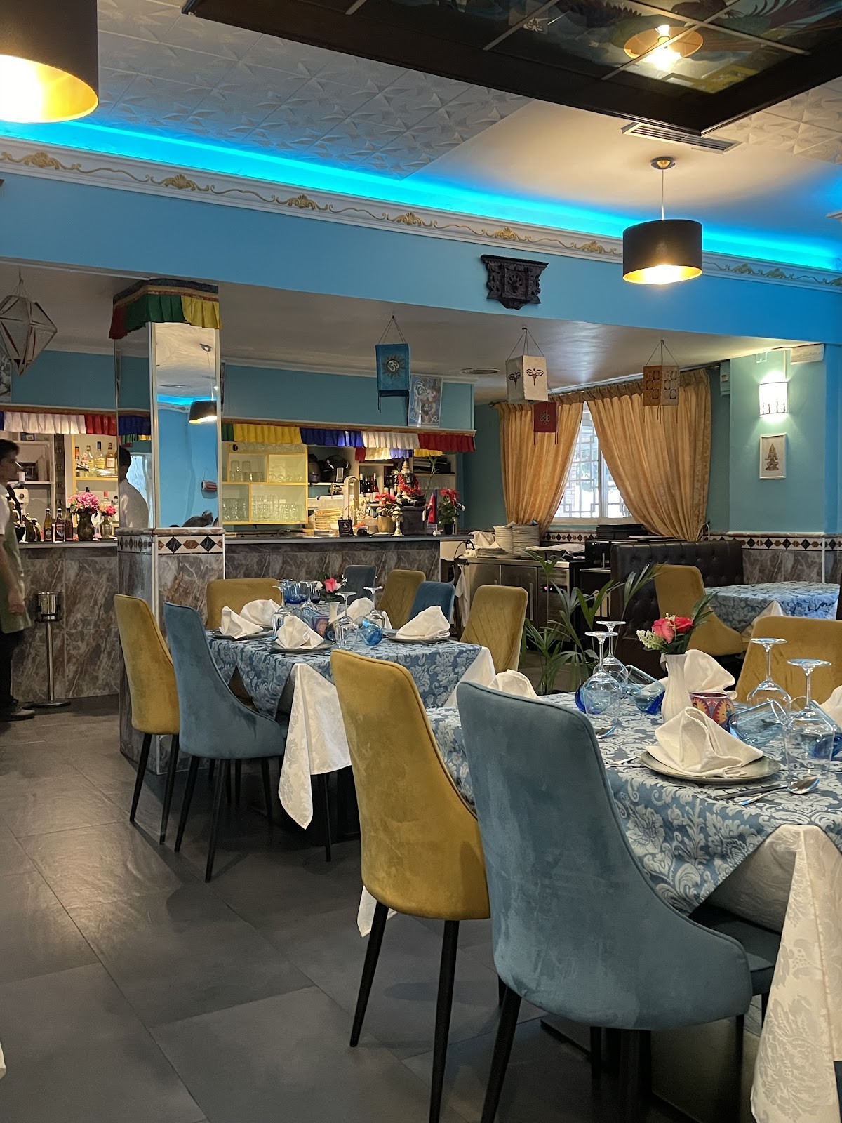 Restaurante Annapurna Tandoori: the place