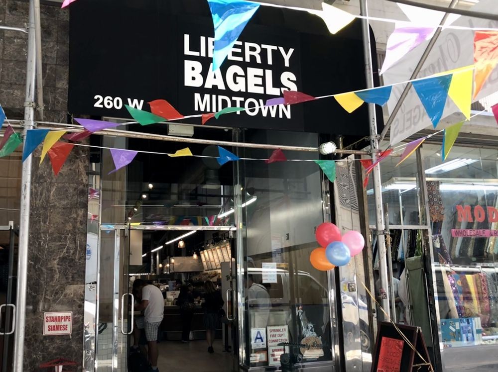 Liberty Bagels Midtown: the place