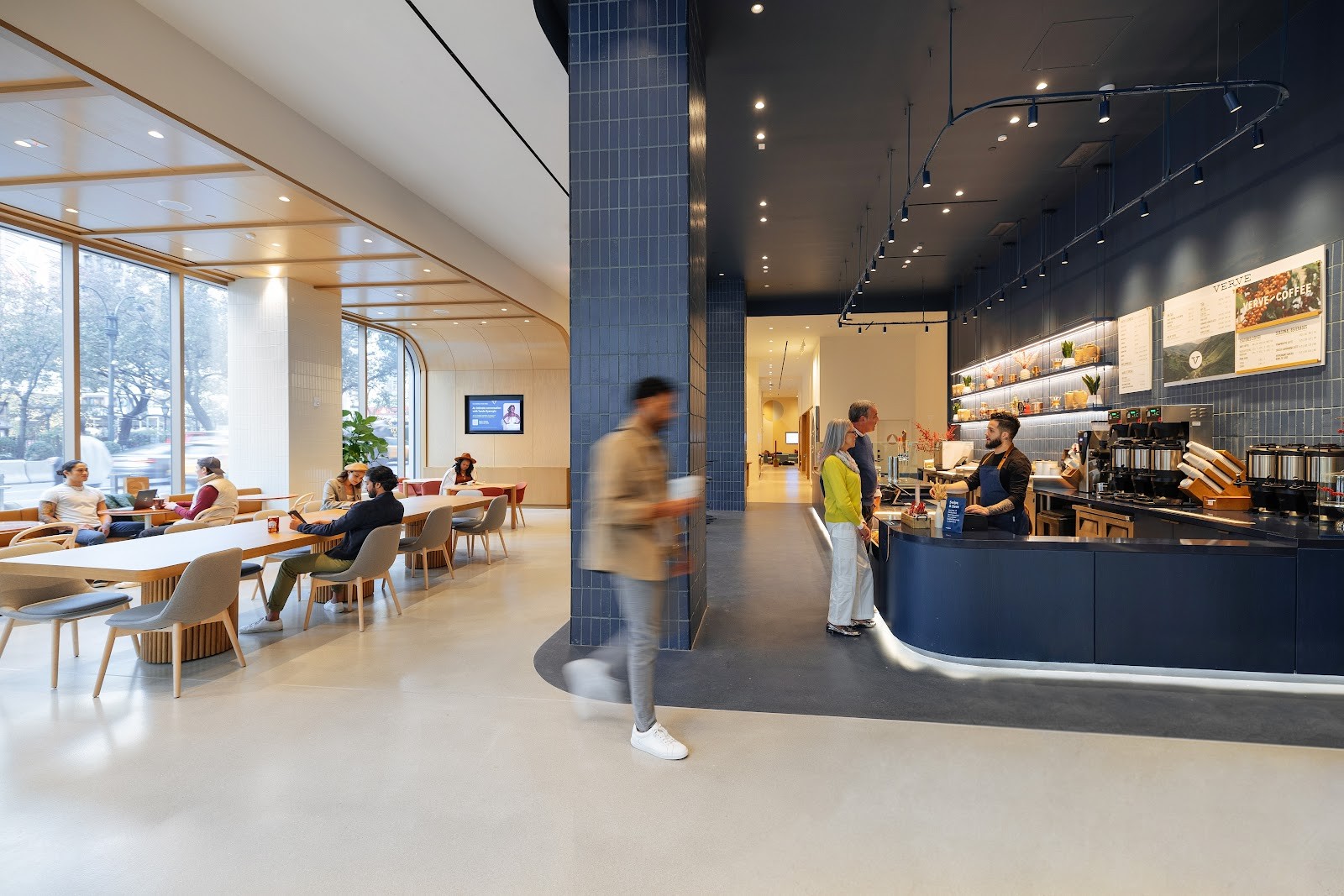 Peet's Coffee - Harrison Ave Capital One Café: the place