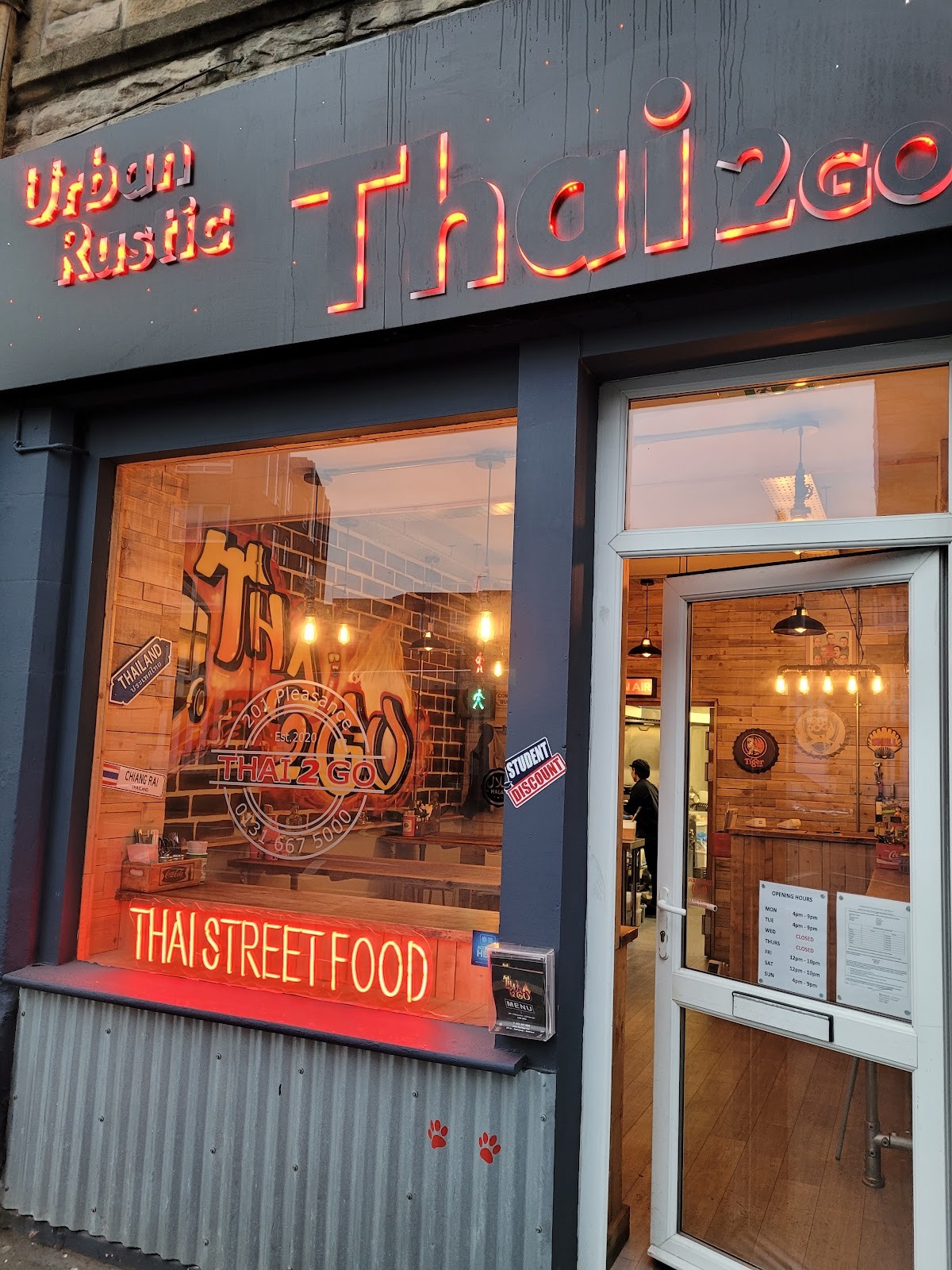 Thai2Go Edinburgh: the place