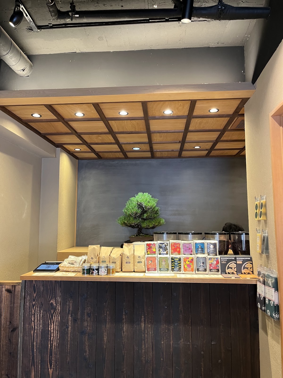 BONGENCOFFEE Ginza: the place