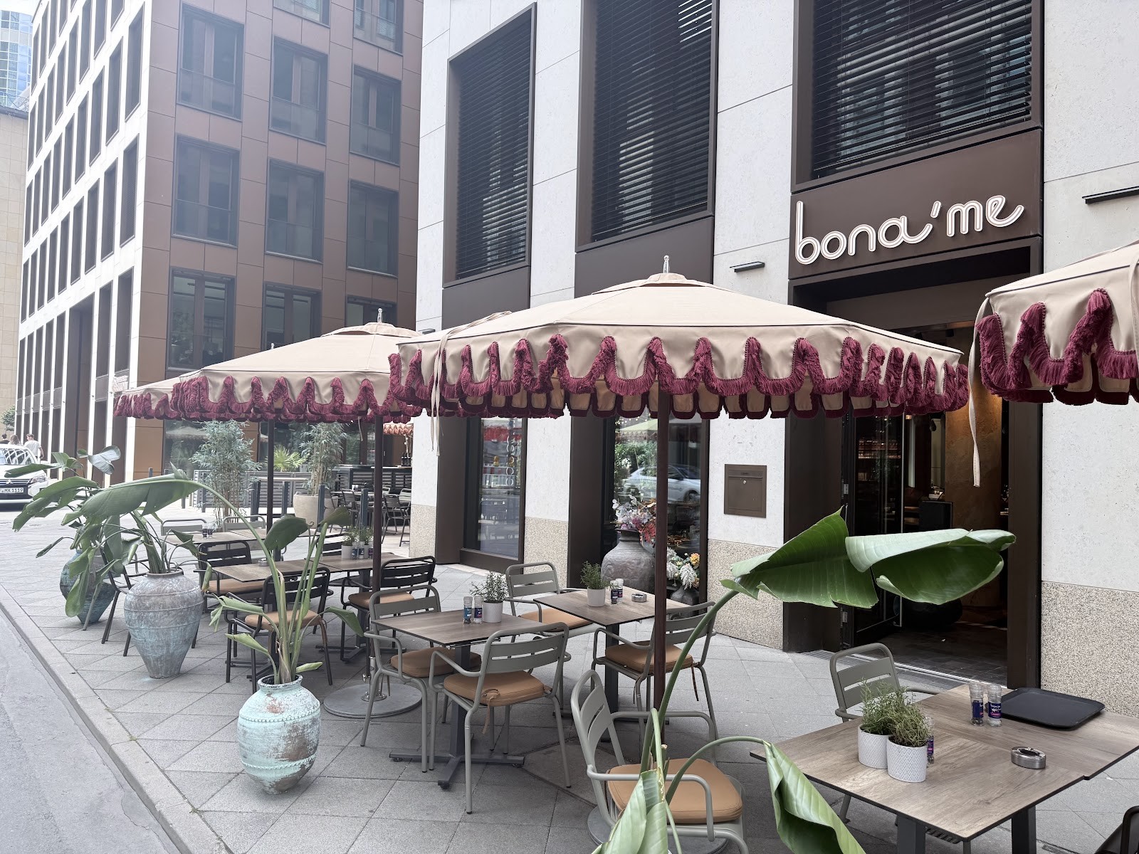 bona'me Frankfurt: the place