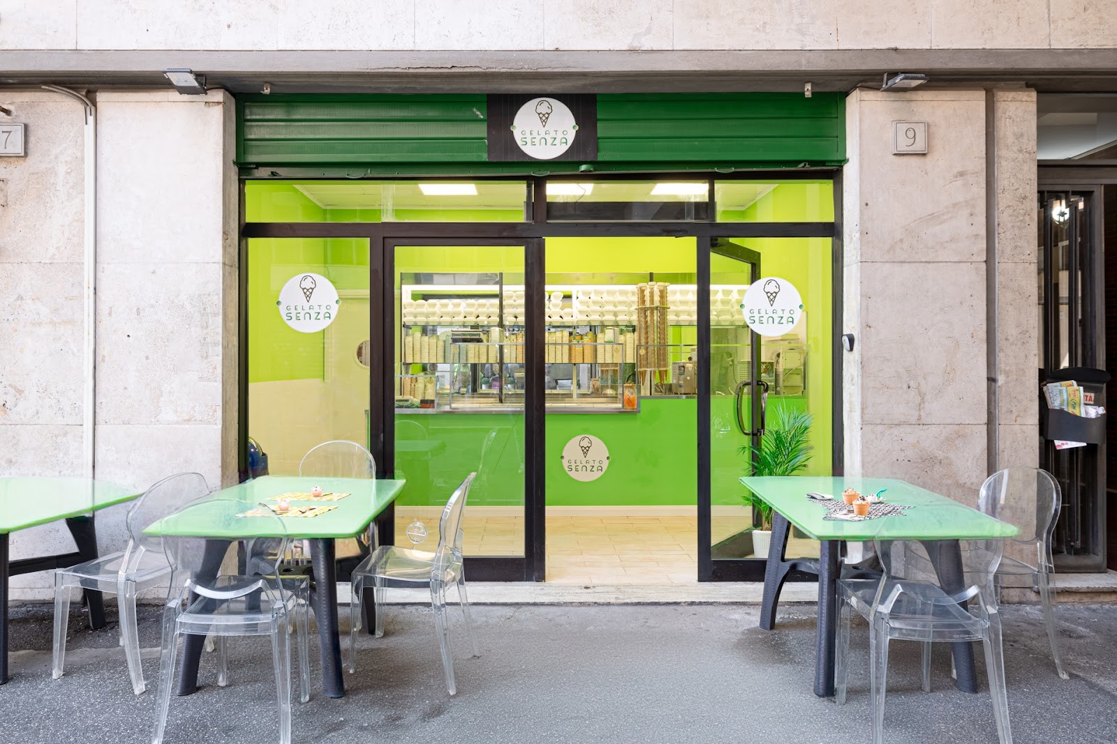 Gelato Senza: the place
