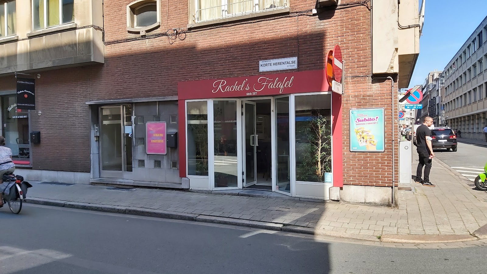 Rachel's Falafel: the place