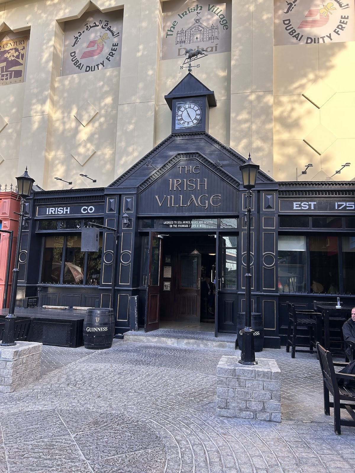 The Irish Village: the place