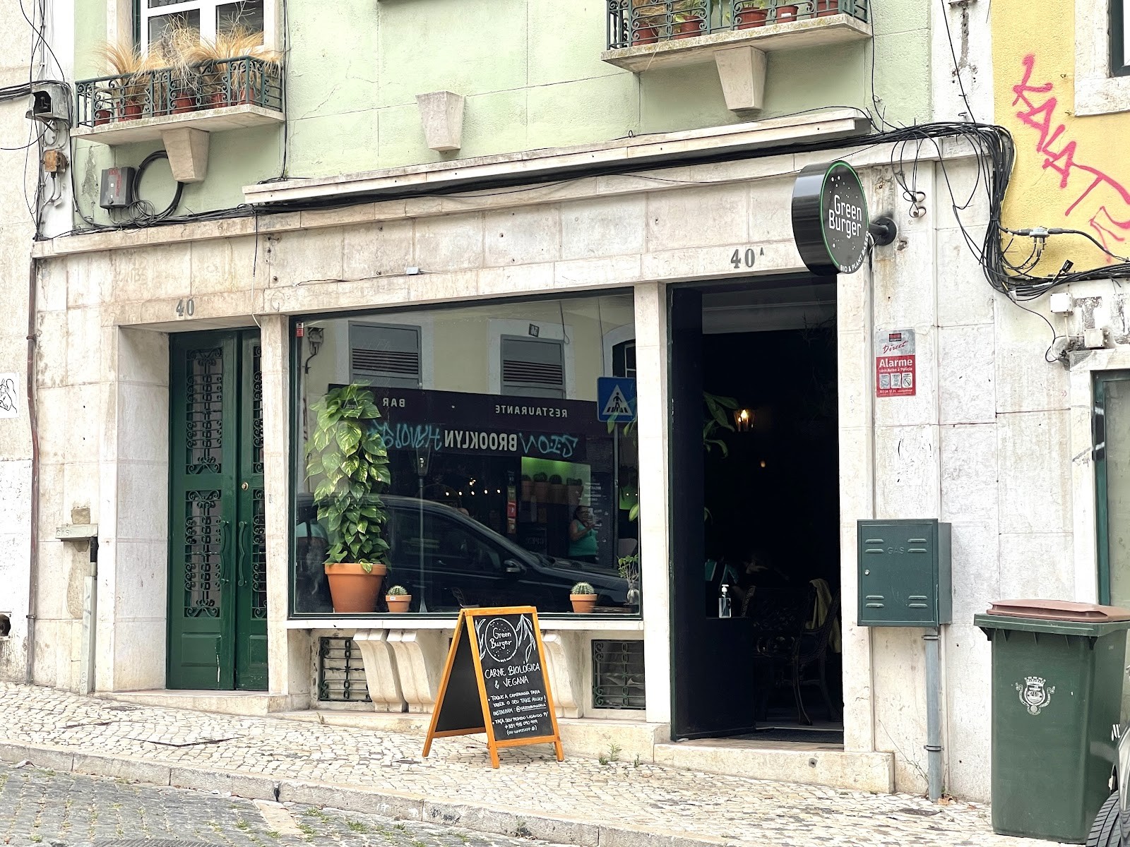 Green Burger: the place