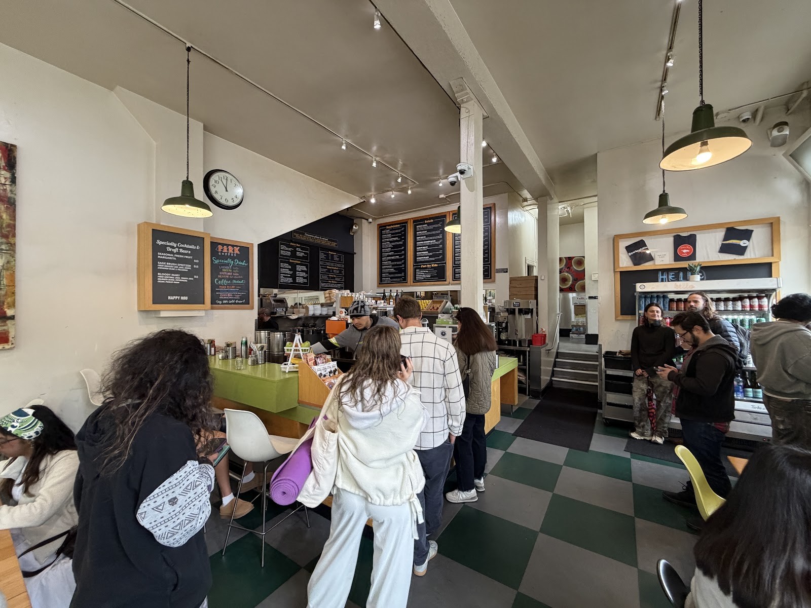 Duboce Park Cafe: the place