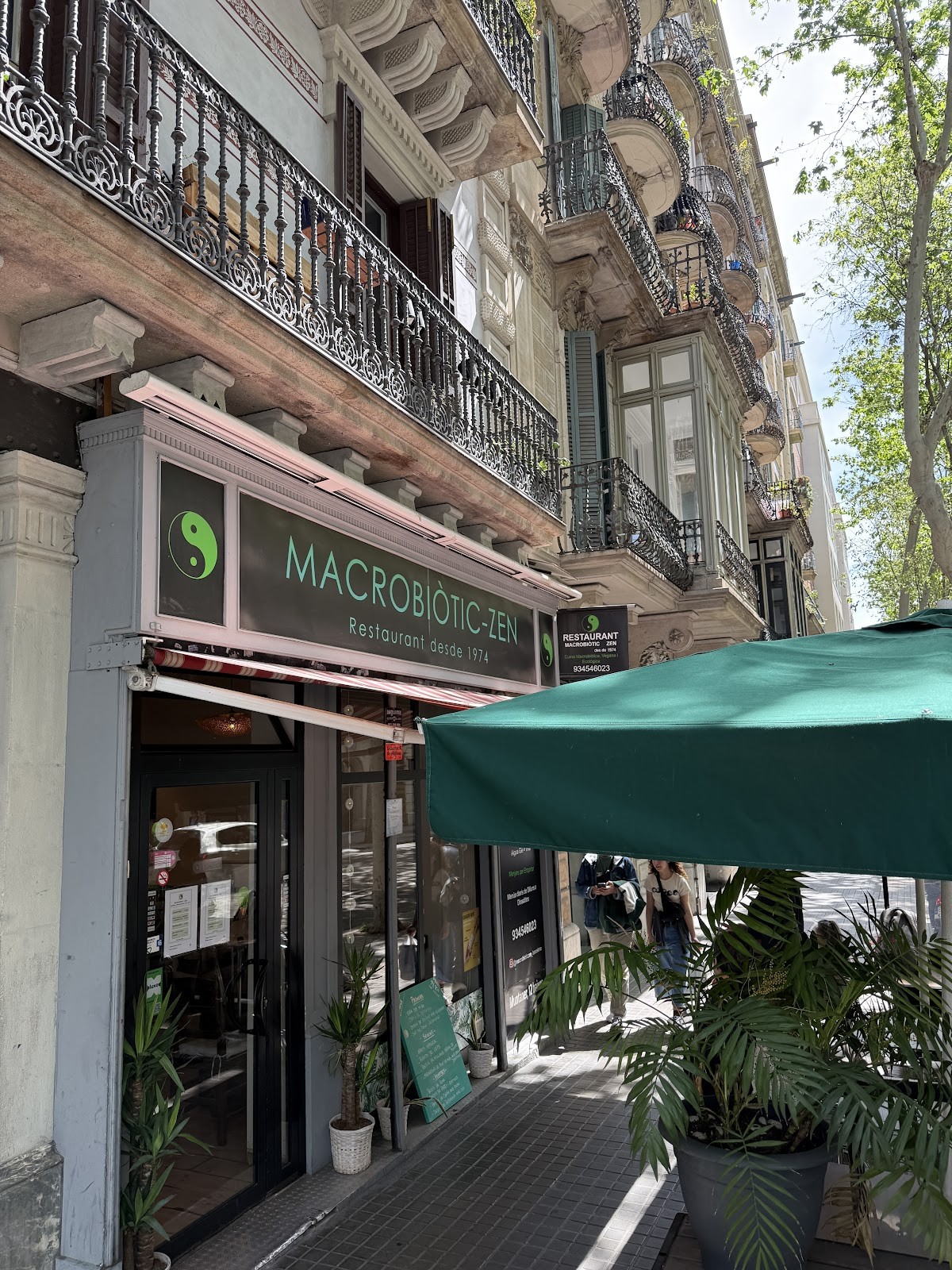 Restaurant Macrobiòtic Zen: the place