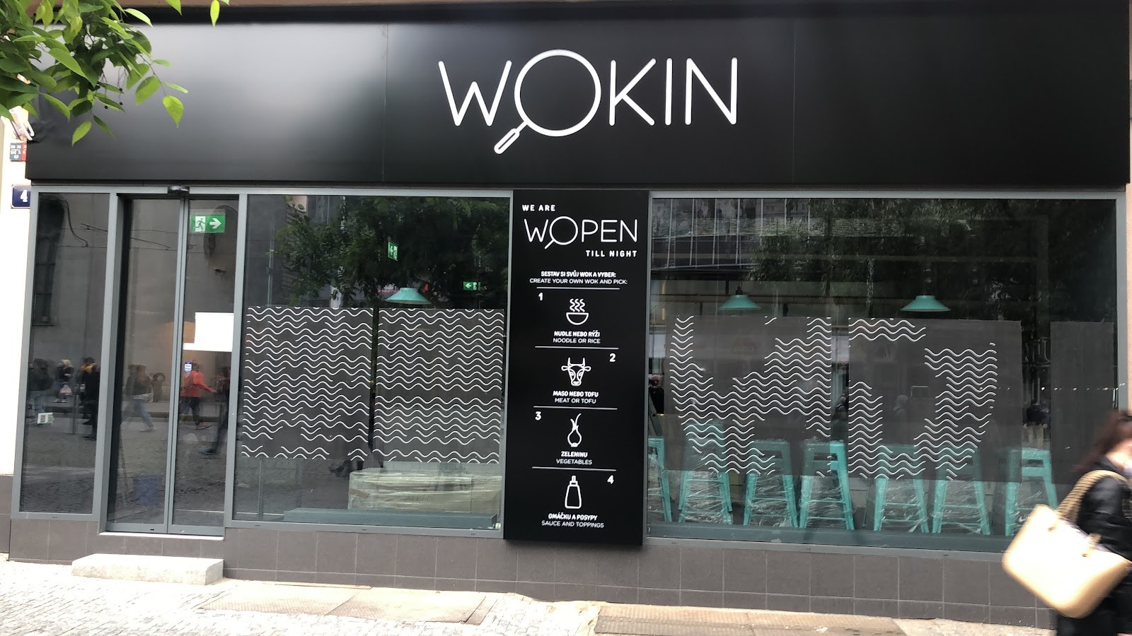 Wokin Anděl: the place