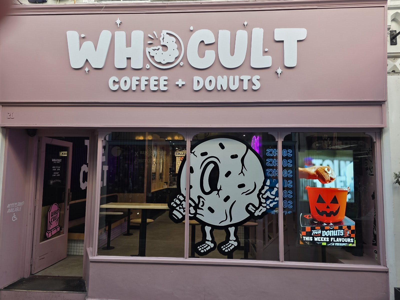 Whocult Coffee + Donuts - Cardiff: the place
