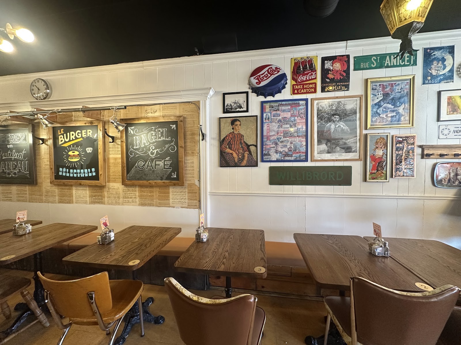 Bagel St-Lo: the place