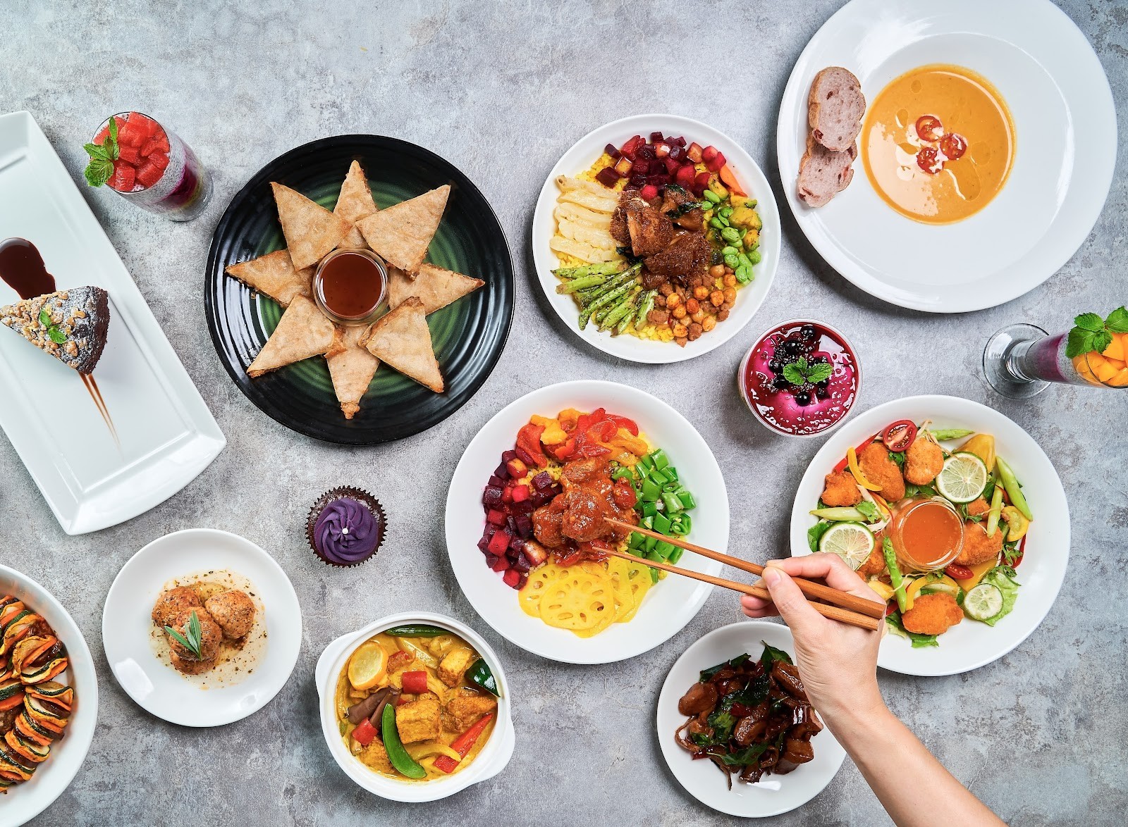 Yangming Spring Creative (Pure Vegan Life) Vegetarian Cuisine - Zhongxiao Branch: food & drinks