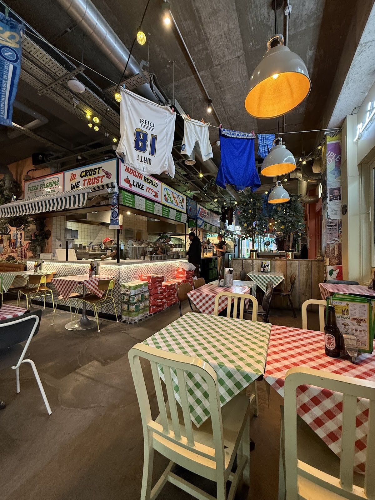 Pizza Pilgrims Leeds: the place