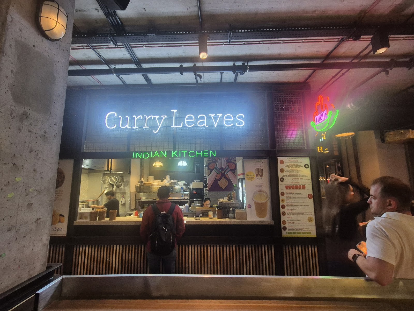 Curry Leaves Elektrownia Powiśle: the place