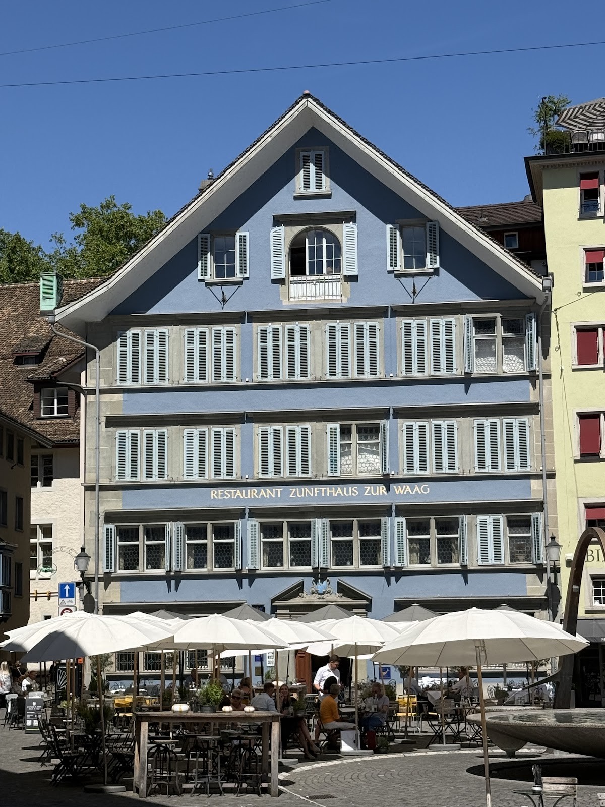 Zunfthaus zur Waag: the place