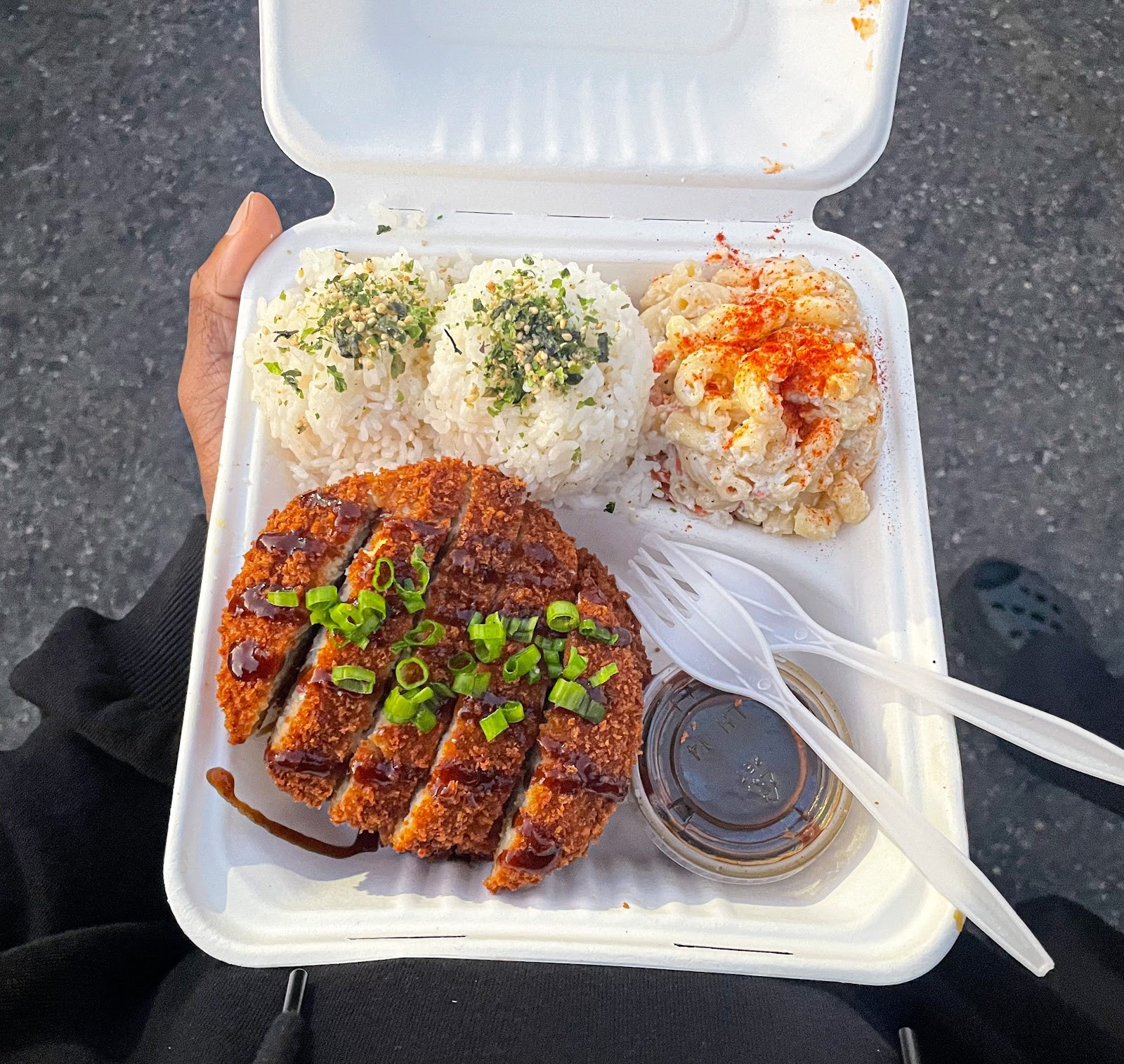 Lucky Catsu: food & drinks