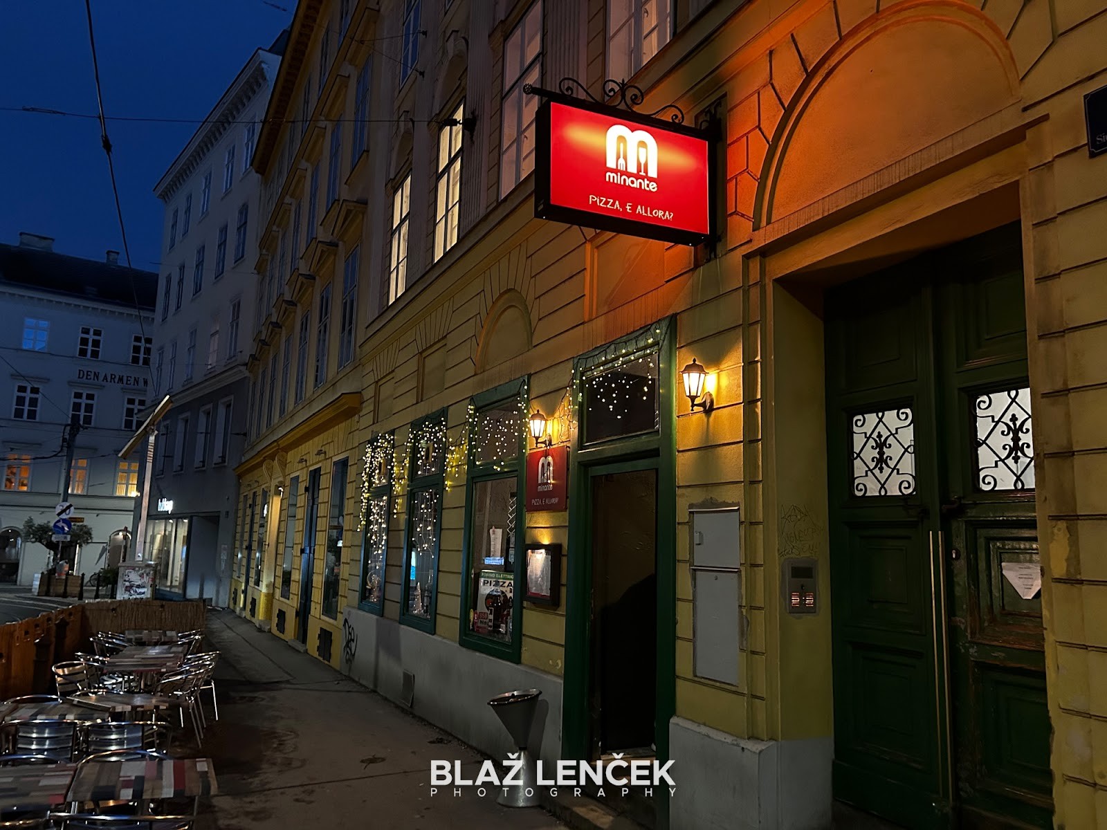 Pizzeria Minante: the place
