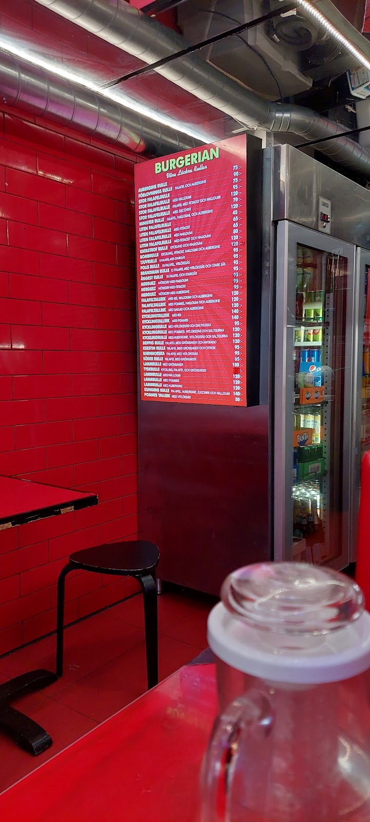 Burgerian Falafel & Grill: the place