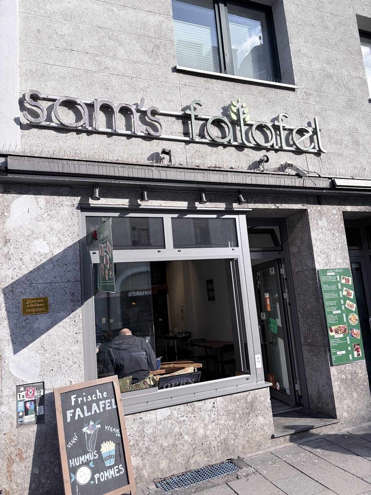 Sam's Falafel: the place