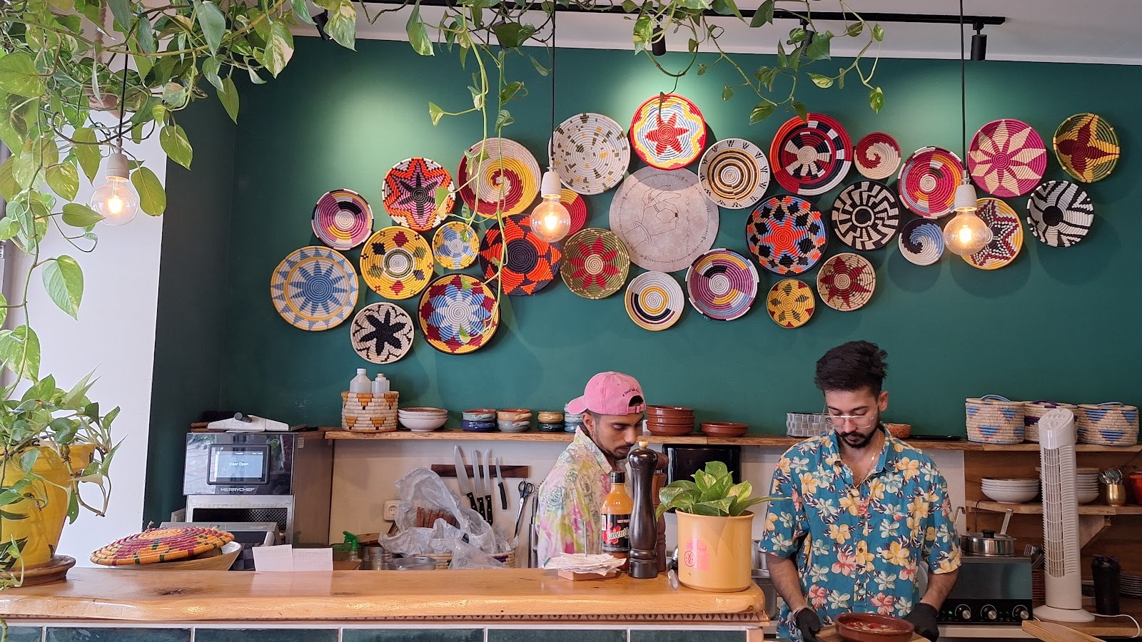 A Small Café & Bar: the place