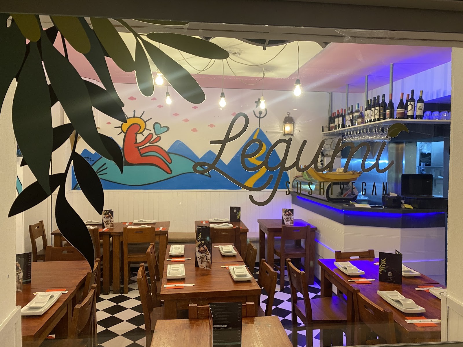 Legumi Sushi Vegan: the place