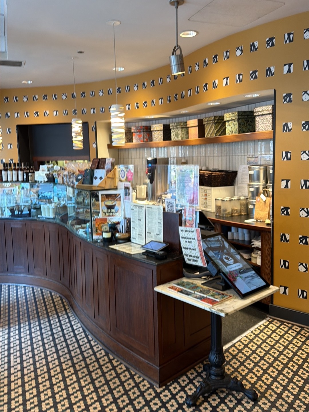 Teaism Lafayette Park: the place