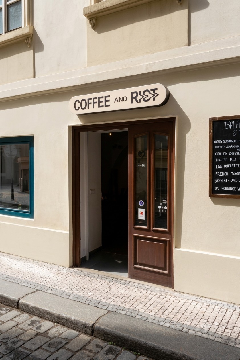 Coffee and Riot: the place