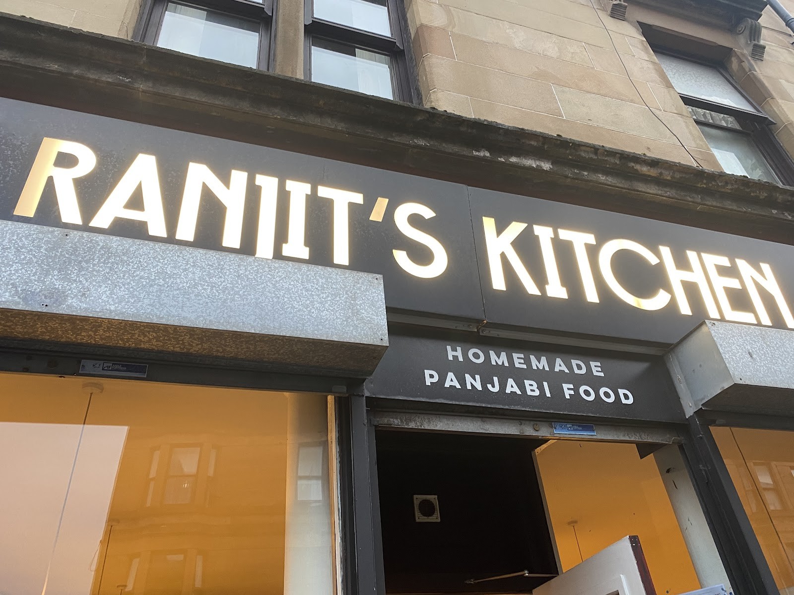 Ranjit's Kitchen: the place