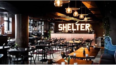 Restaurant Shelter: the place