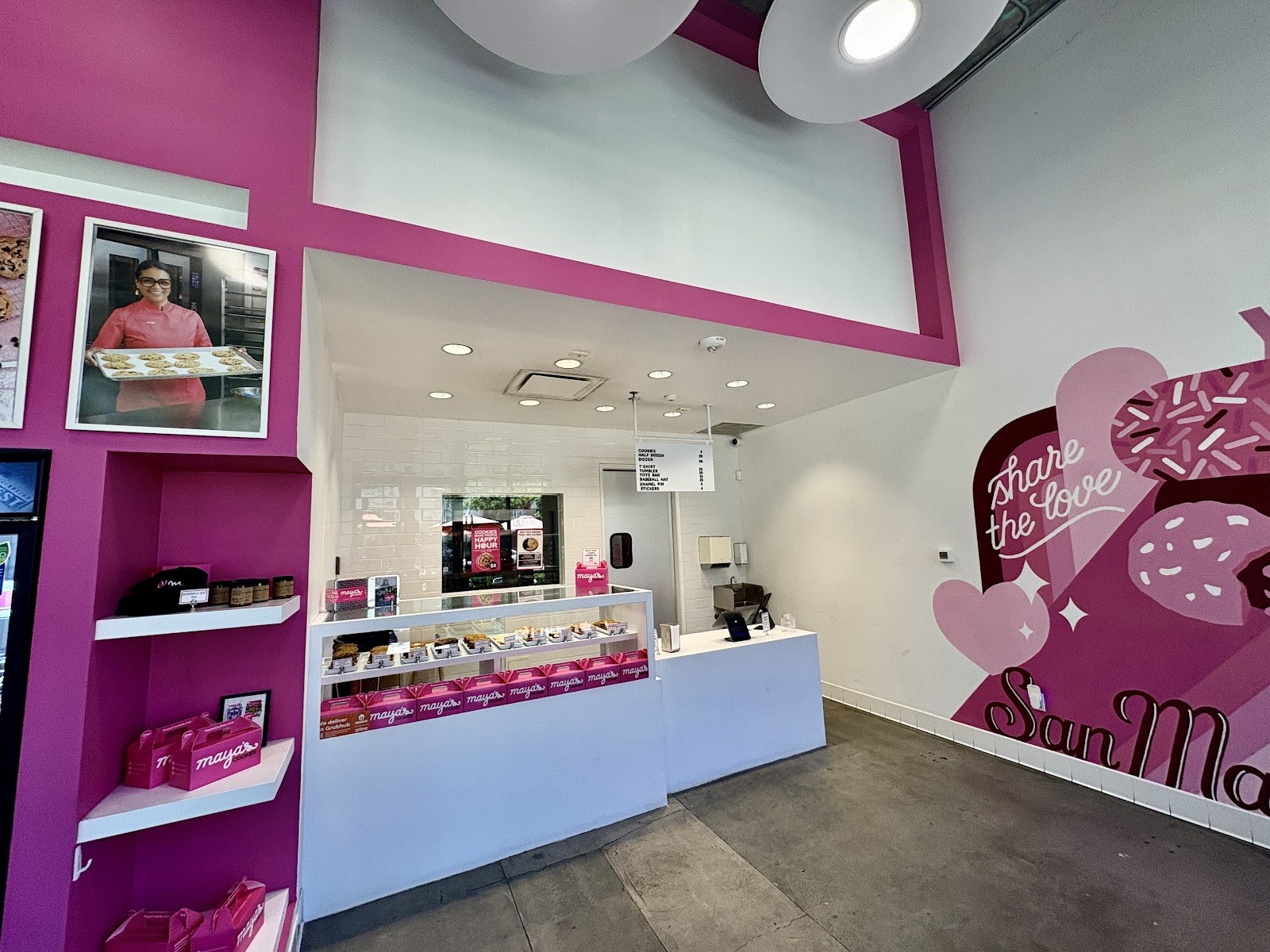 Maya's Cookies: the place