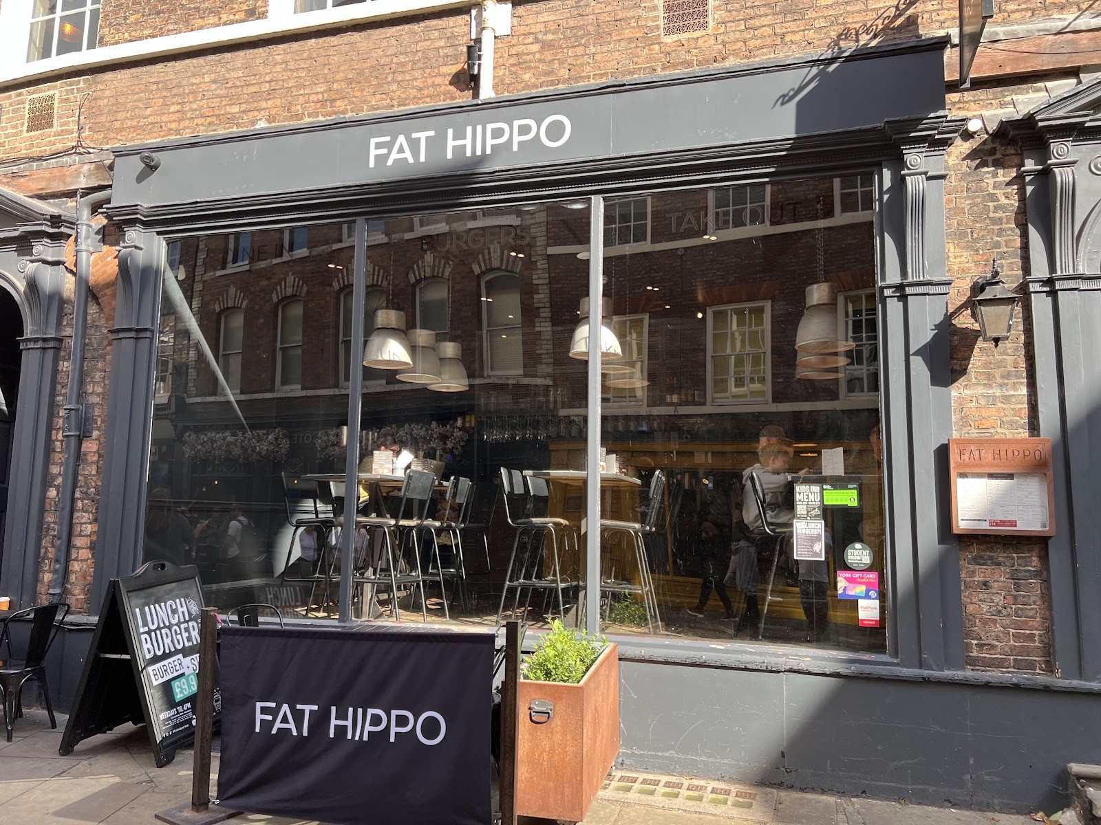 Fat Hippo York: the place