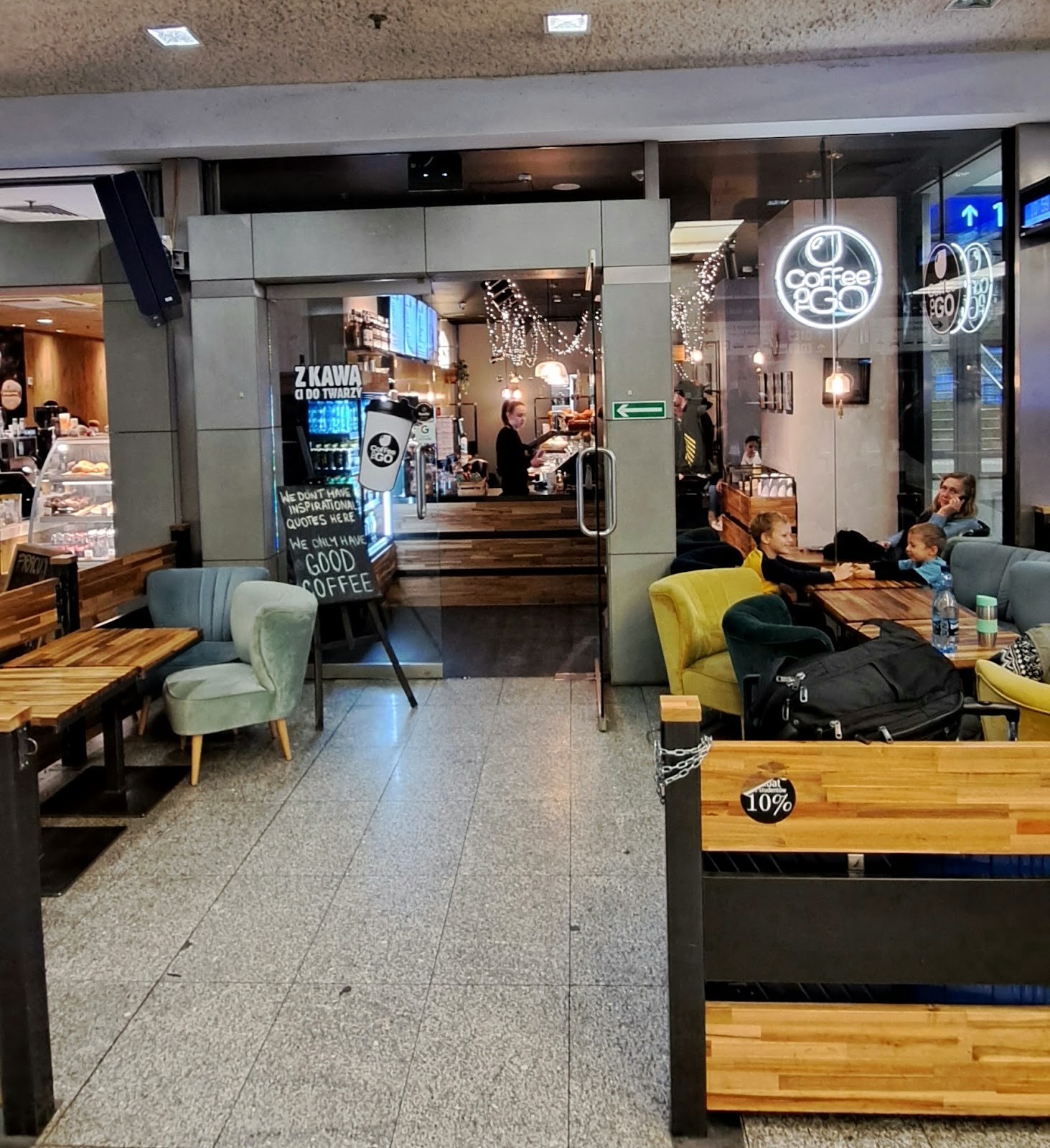 Coffee To Go: the place