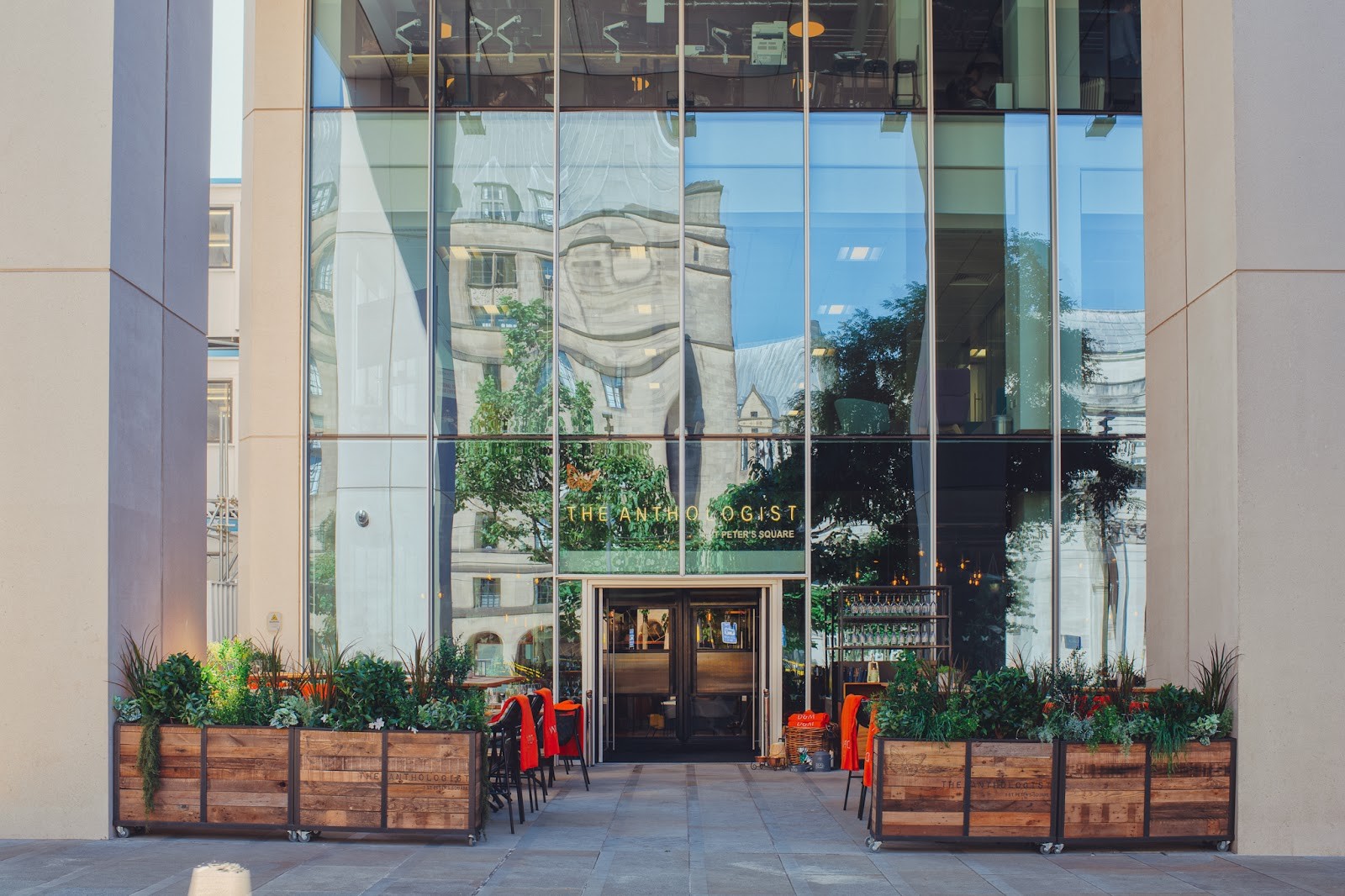 The Anthologist St Peter's Square: the place