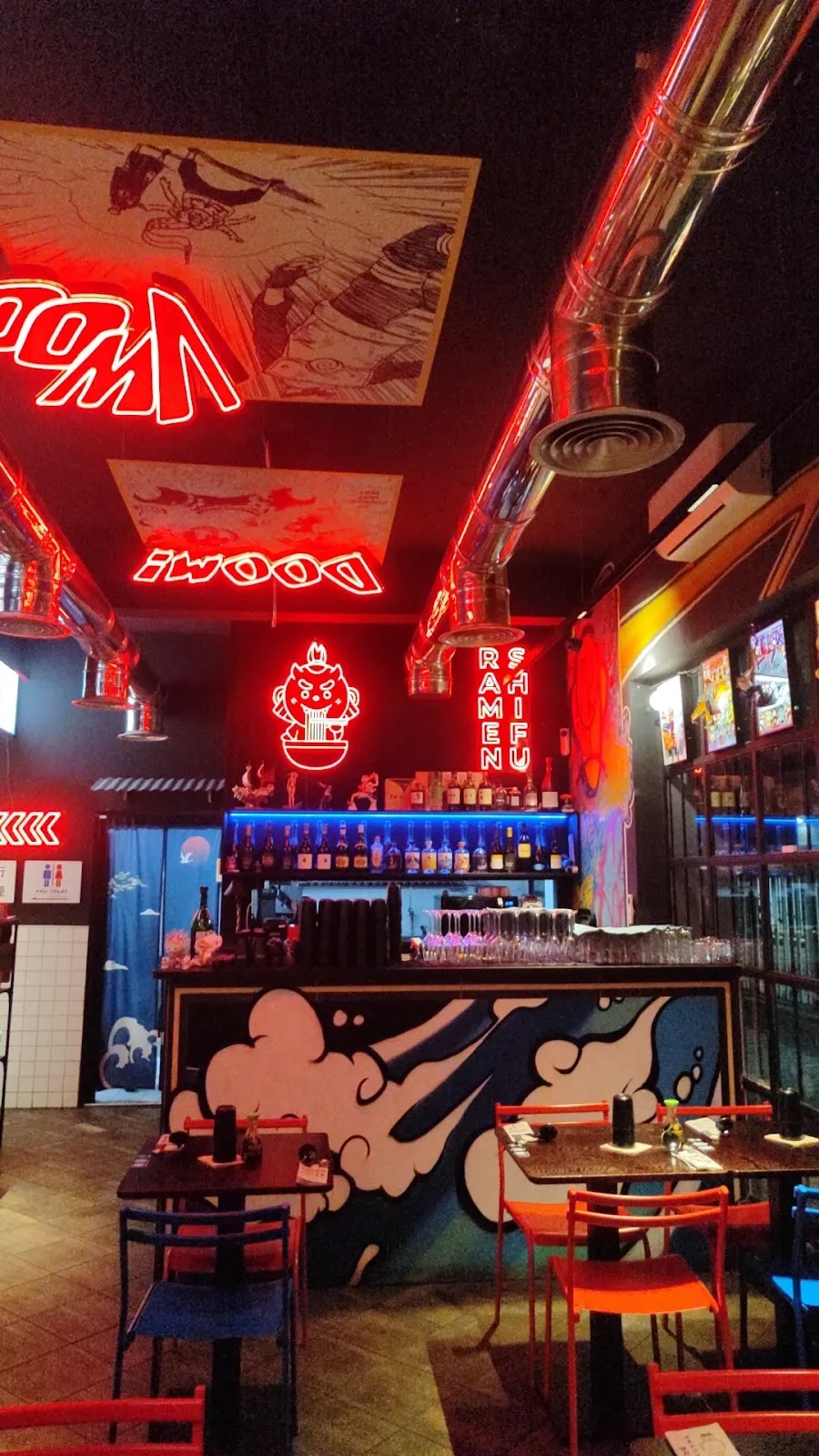 Ramen Shifu Roma Tuscolana: the place