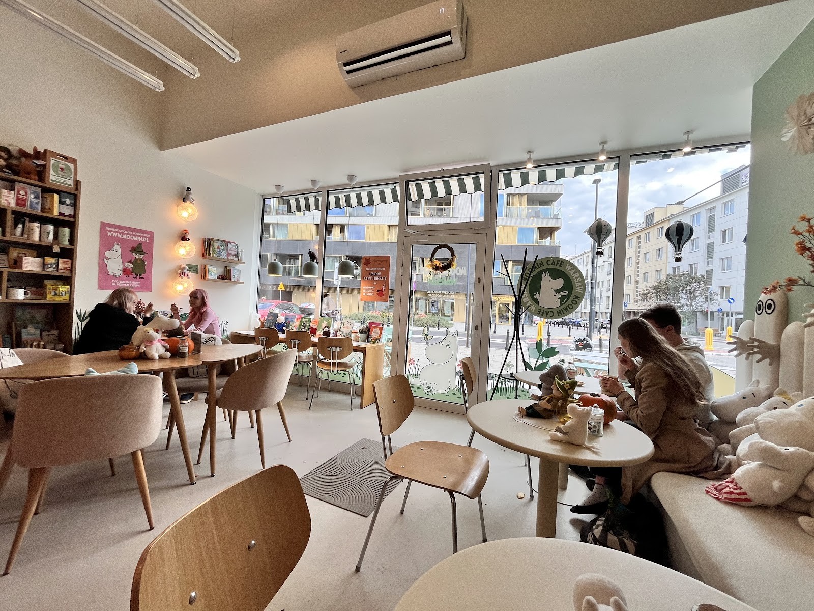 Moomin Café Warsaw: the place
