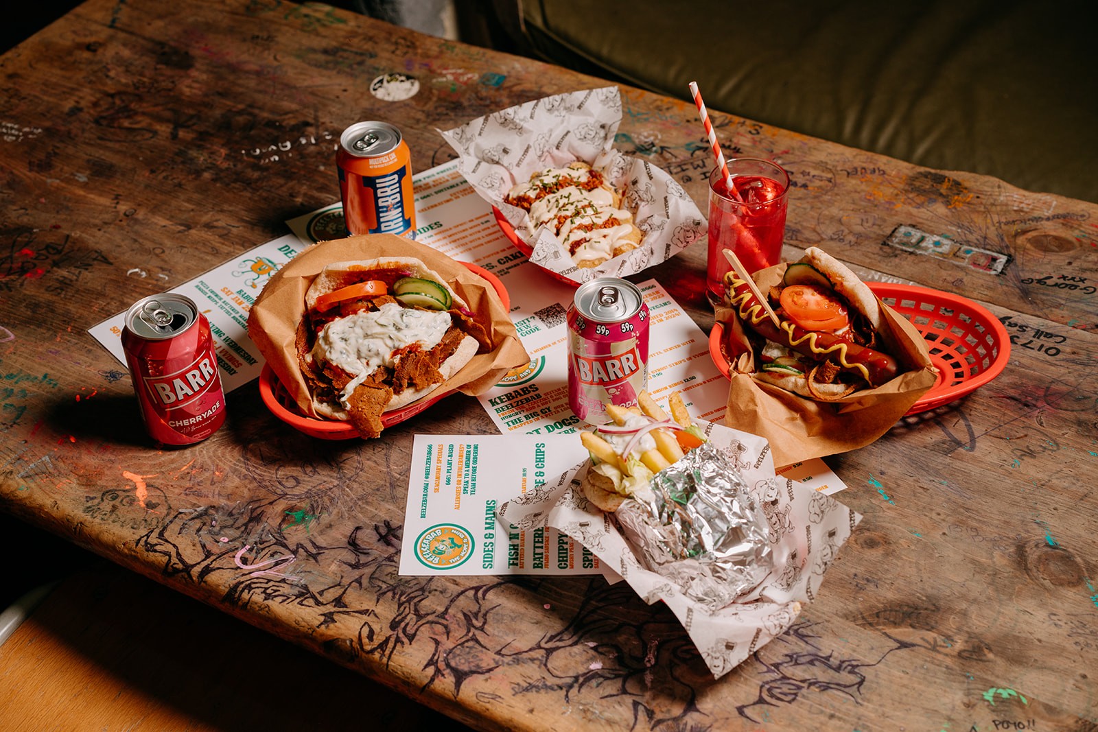 Beelzebab: food & drinks