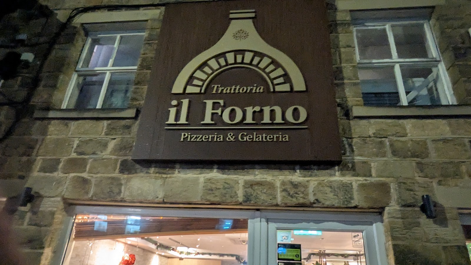 Trattoria Il Forno: the place