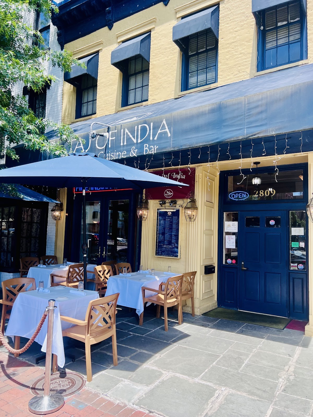 Taj of India Cuisine: the place