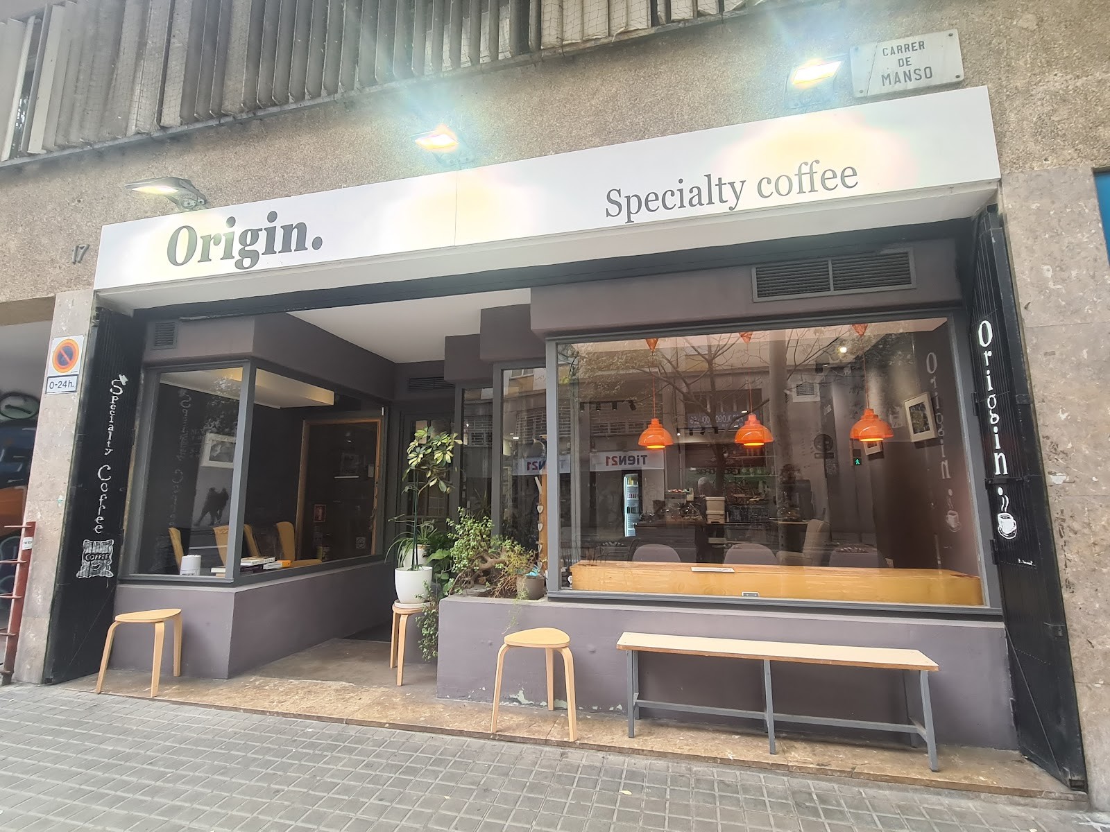 Origin. Specialty Coffee: the place